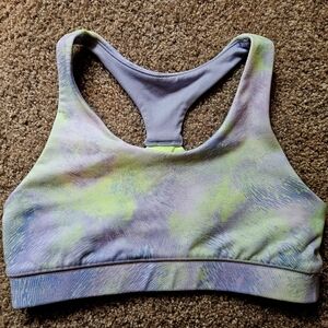 EUC Girl's DSG Multicolor Sports Bra - Large